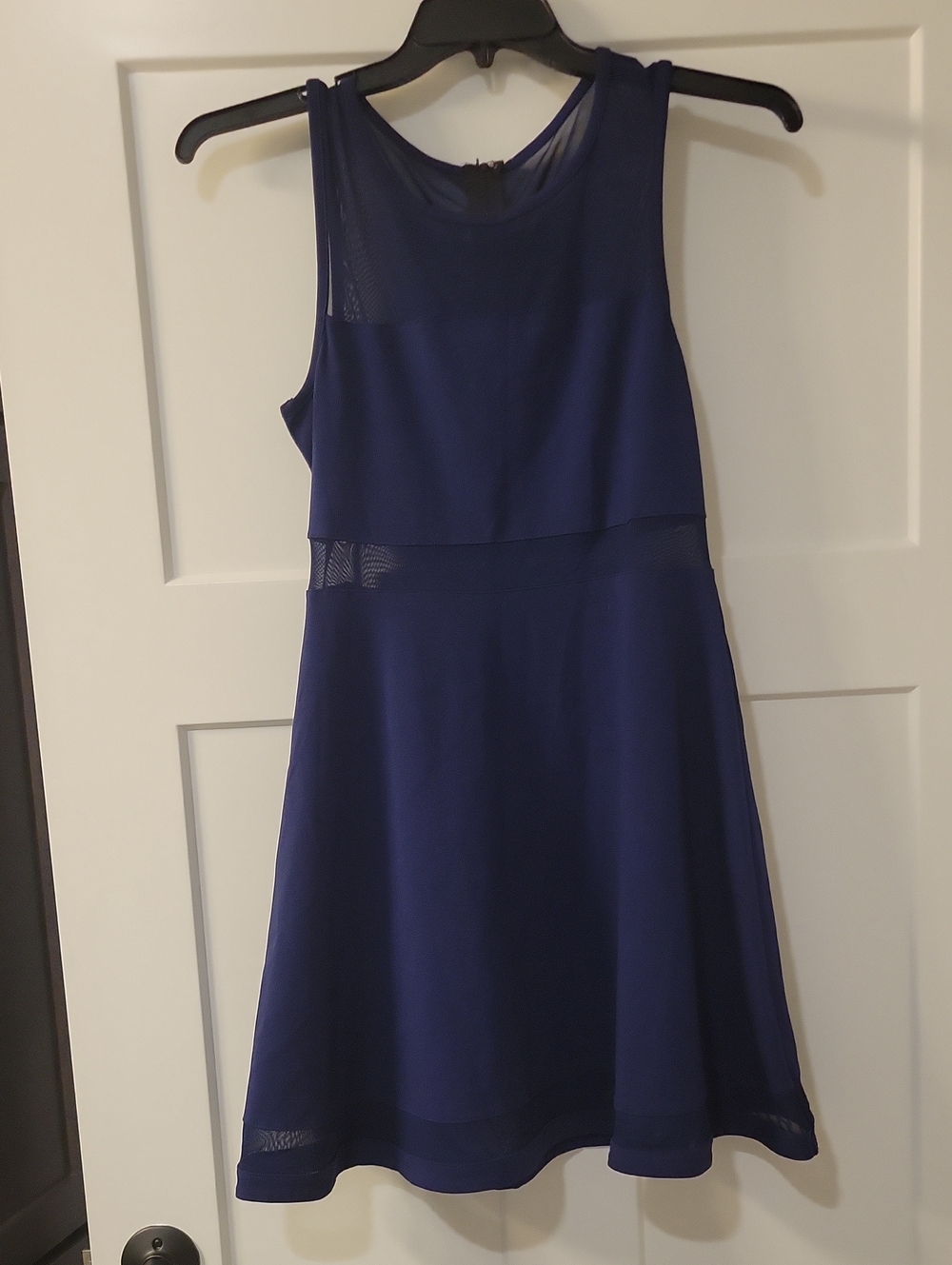 Express Sleeveless Royal Blue Mini Dress